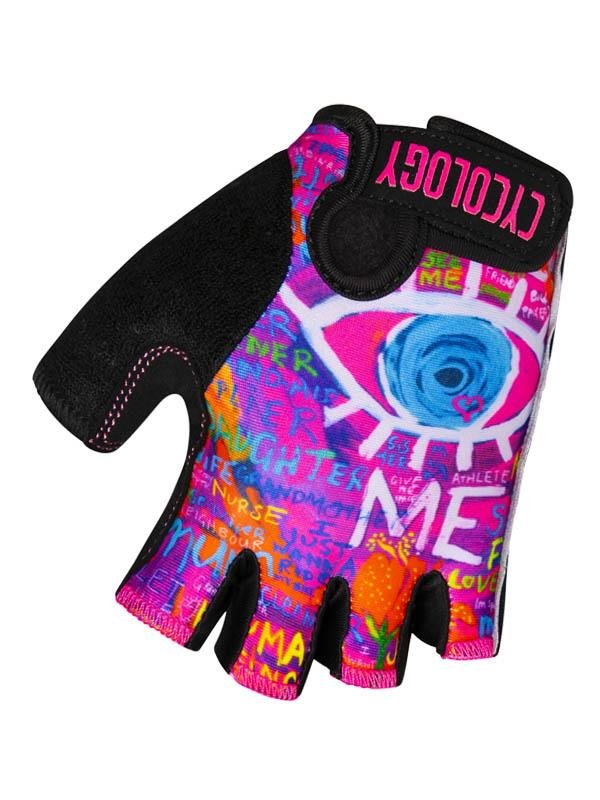 See Me Pink Cycling Gloves | Cycology USA – Cycology Clothing US