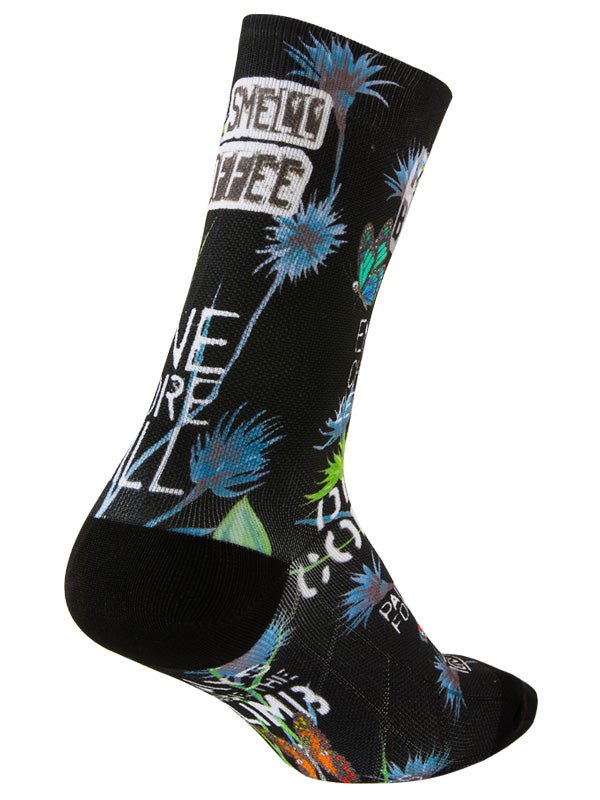 Gangsta Black Cycling Socks - Cycology Clothing US