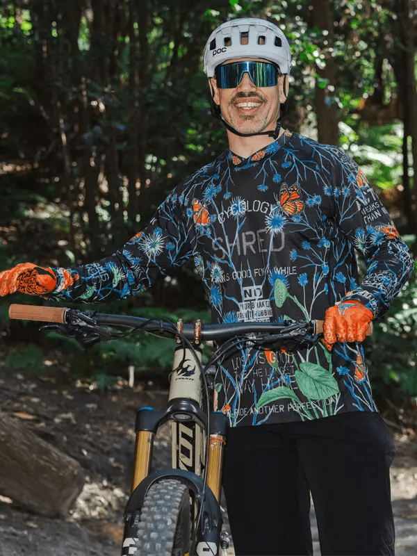 Gangsta Long Sleeve MTB Jersey - Cycology Clothing US