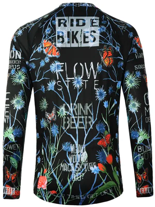 Gangsta Long Sleeve MTB Jersey - Cycology Clothing US