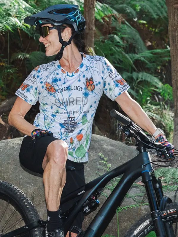 Gangsta Women's MTB Jersey - Cycology Clothing US