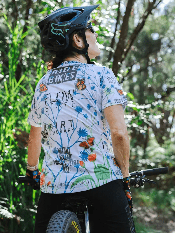 Gangsta Women's MTB Jersey - Cycology Clothing US