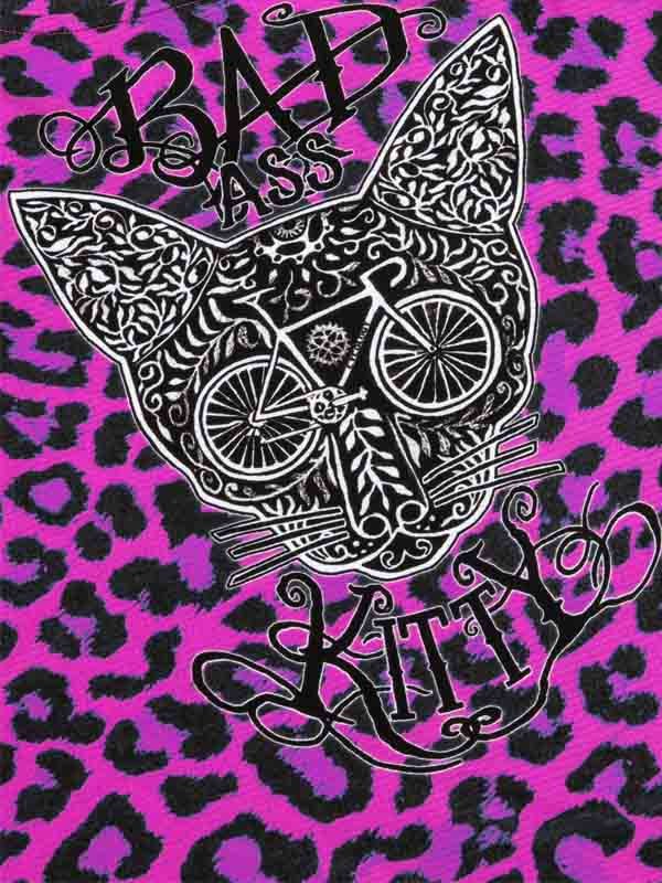 Kitty Women's Technical T - Shirt - Cycology Clothing US