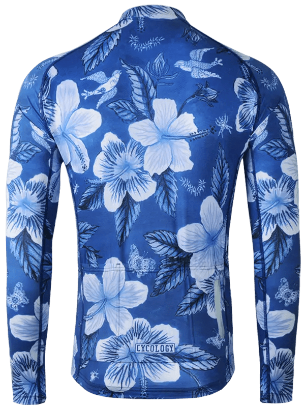 Maui Men's Summer Long Sleeve Jersey - Cycology Clothing US