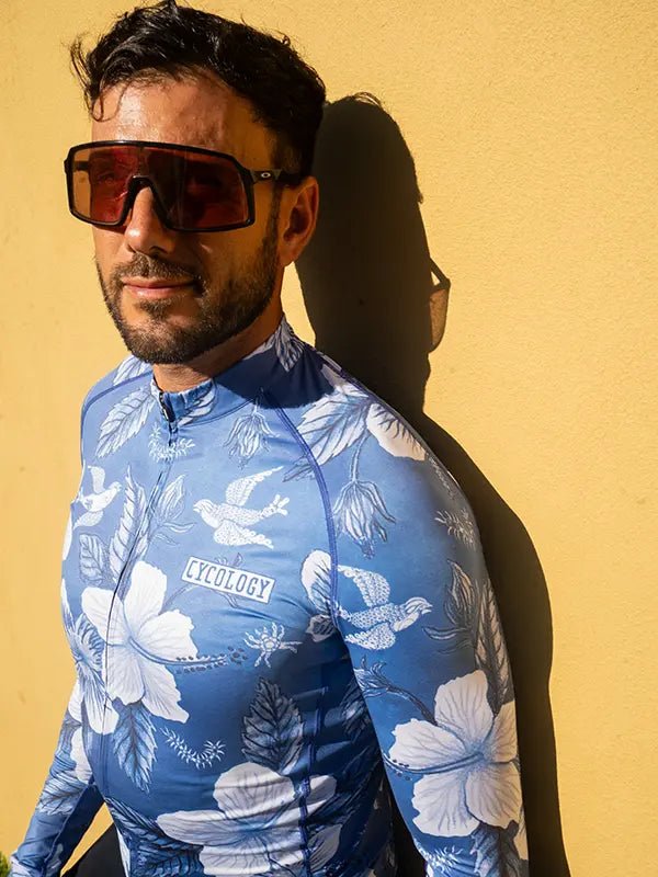 Maui Men's Summer Long Sleeve Jersey - Cycology Clothing US