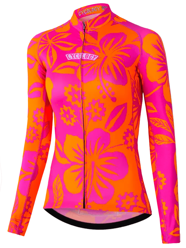 Oahu Women's Summer Long Sleeve Jersey - Cycology Clothing US