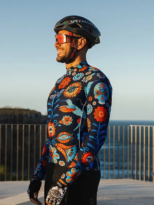 Tijuana Men's Winter Long Sleeve Jersey - Cycology Clothing US