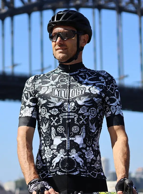 Velo Tattoo Men's Jersey - Cycology Clothing US