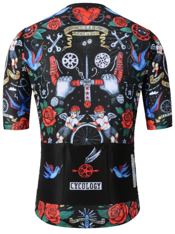 Velo Tattoo OG Men's Reborn Jersey - Cycology Clothing US