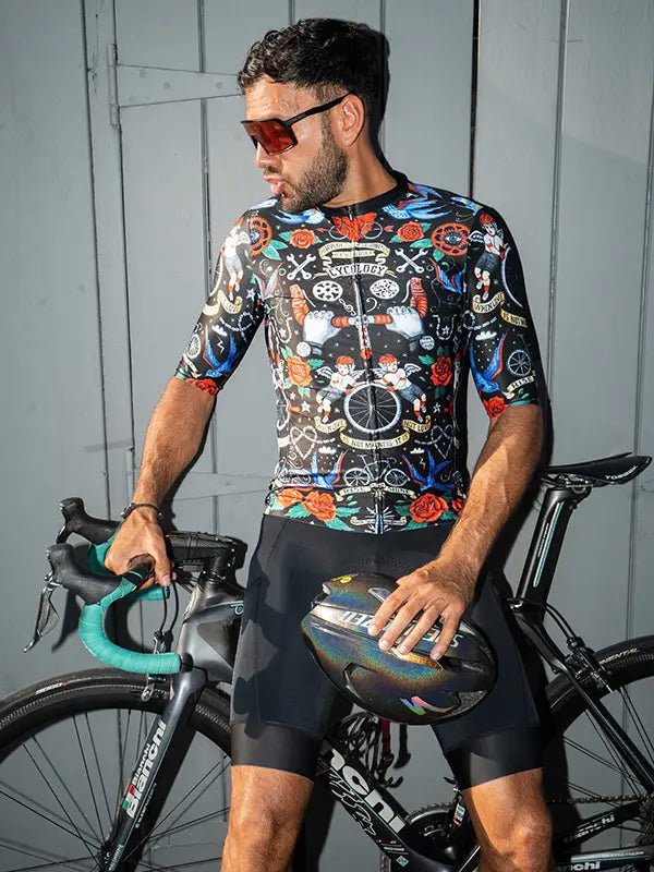 Velo Tattoo OG Men's Reborn Jersey - Cycology Clothing US