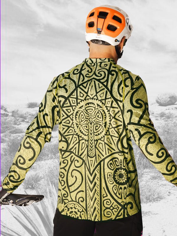 Zanzibar Long Sleeve MTB Jersey - Cycology Clothing US