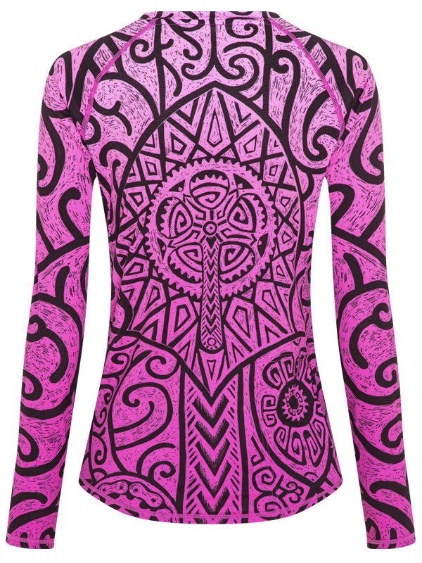 Zanzibar Women's Long Sleeve MTB Jersey - Cycology Clothing US