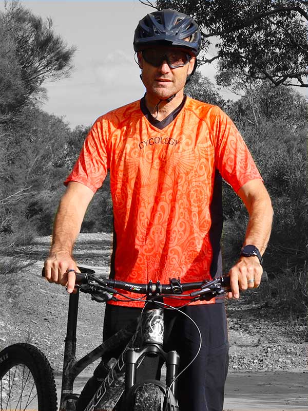 Orange shop mtb jersey