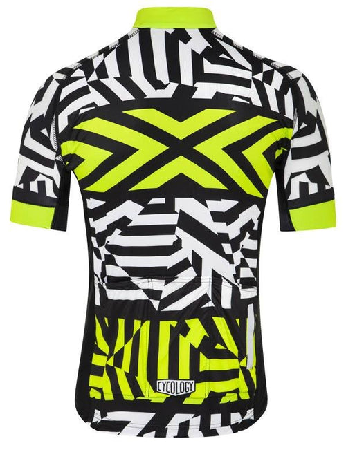 Men's Camouflage Cycling Jersey, Active High Stretch Breathable